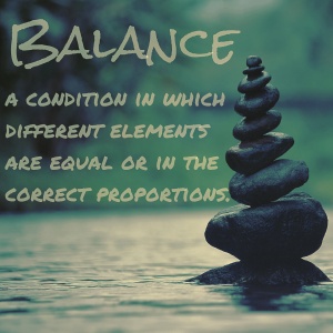 Balance, different elements are equal or in proportion, finding a balance with procrastination, definition of balance, balance definition,